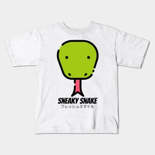 Sneaky Snake Animal Pet Meme Kids T-Shirt